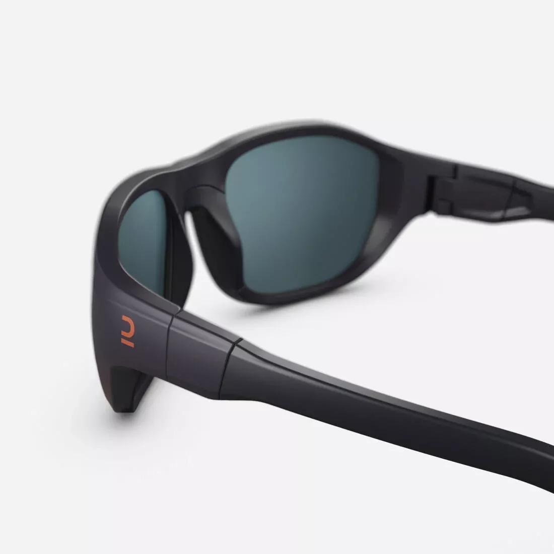 Kids Hiking Sunglasses - MH T500 - age 6-10 - Category 4, carbon grey, No Color, large image number 4
