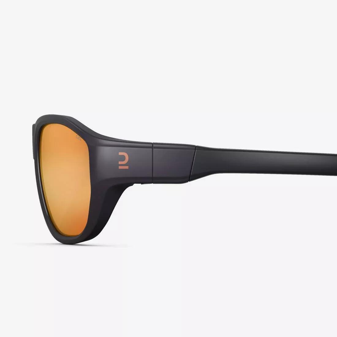 Kids Hiking Sunglasses - MH T500 - age 6-10 - Category 4, carbon grey, No Color, large image number 5