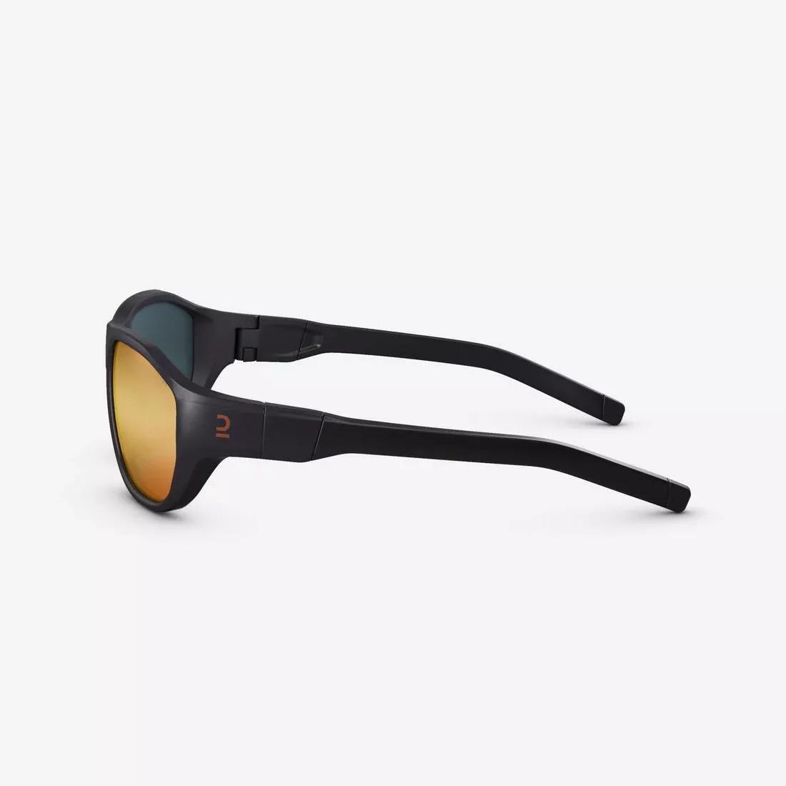 Kids Hiking Sunglasses - MH T500 - age 6-10 - Category 4, carbon grey, No Color, large image number 6