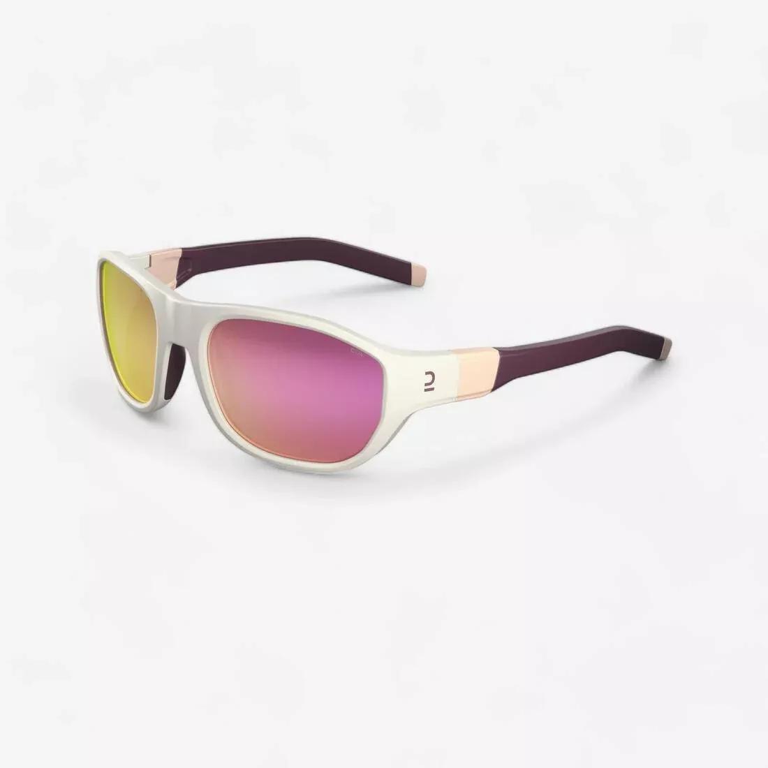 PEARL GREY Kids Hiking Sunglasses - MH T500 - age 6-10 - Category 4, No Color, large image number 2