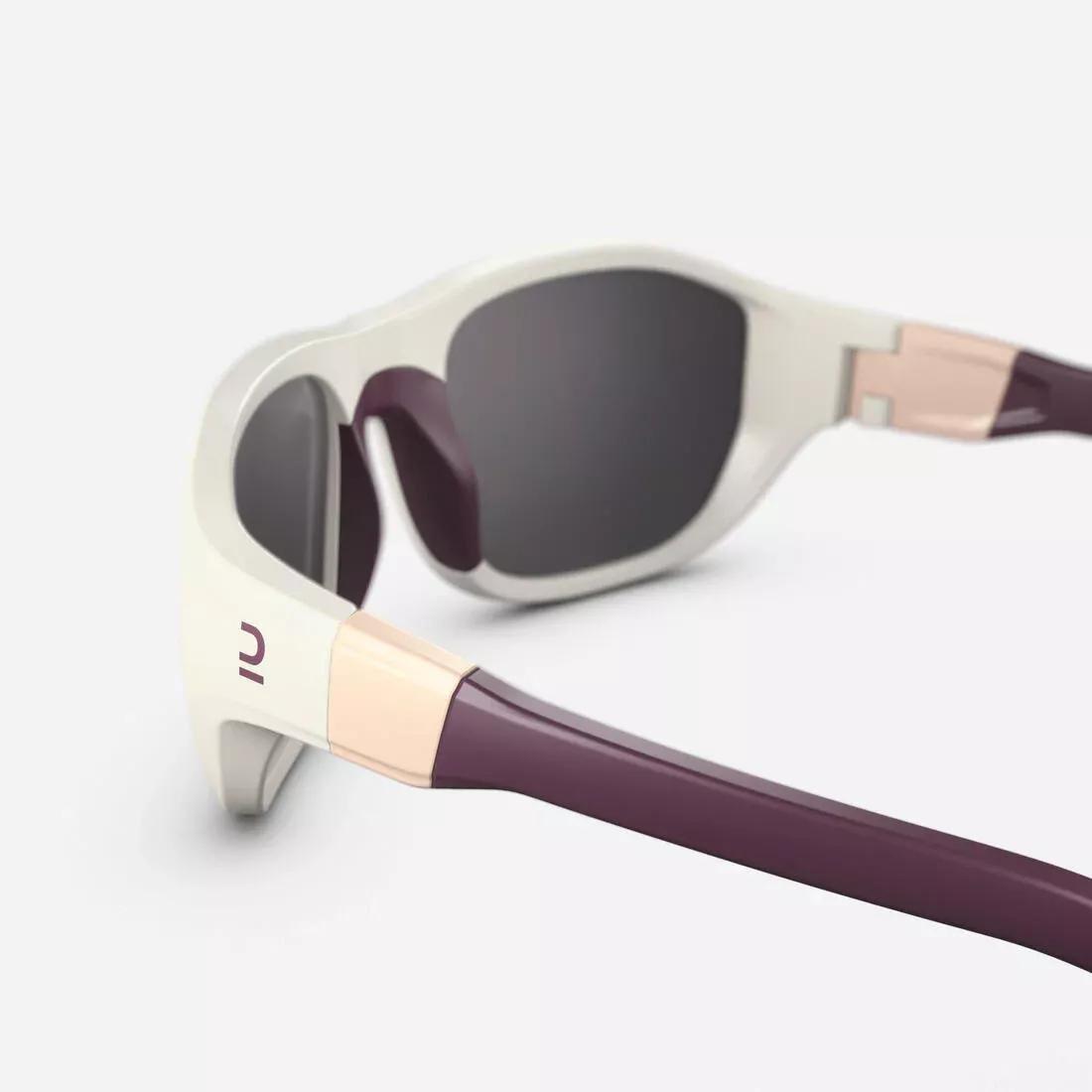 PEARL GREY Kids Hiking Sunglasses - MH T500 - age 6-10 - Category 4, No Color, large image number 6
