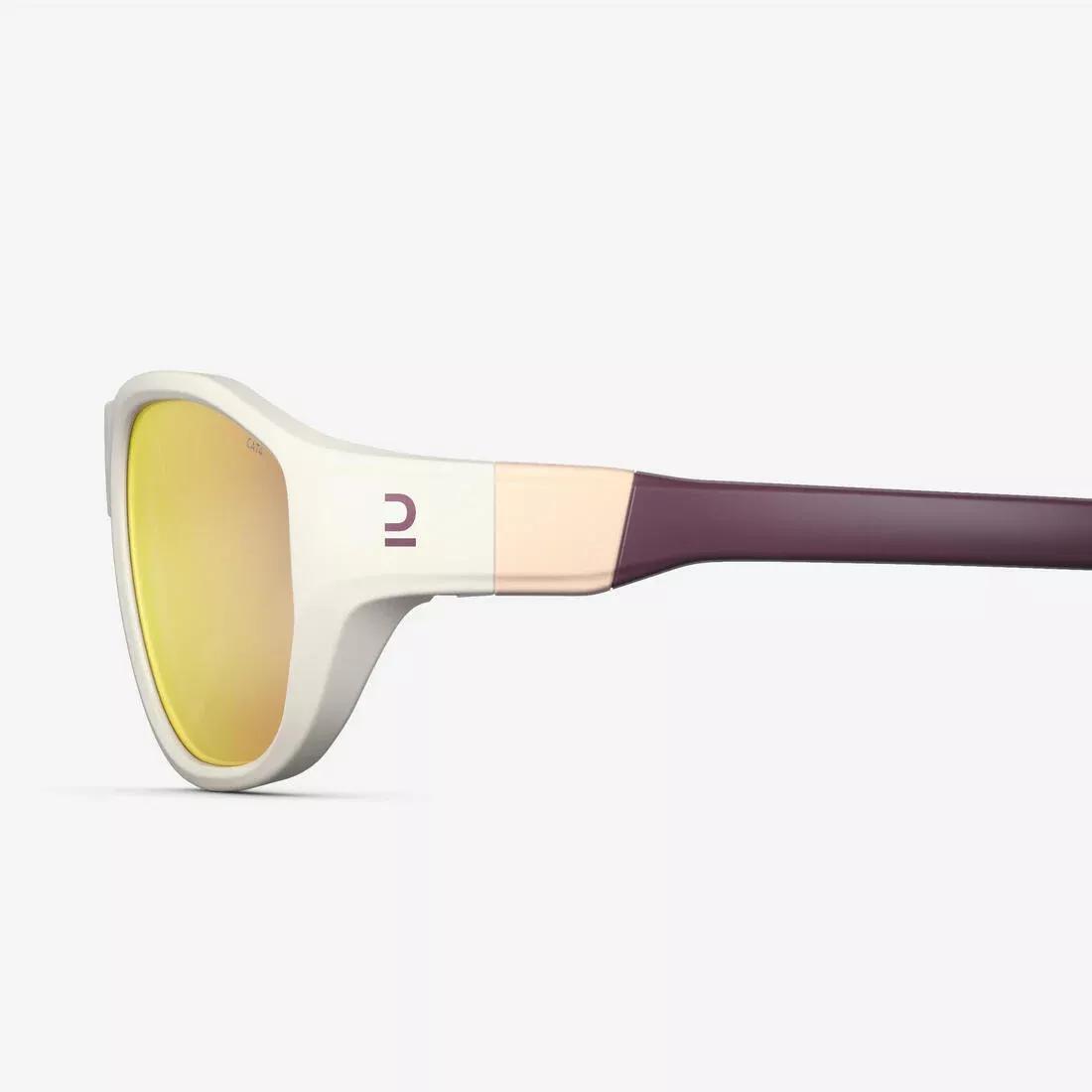 PEARL GREY Kids Hiking Sunglasses - MH T500 - age 6-10 - Category 4, No Color, large image number 7