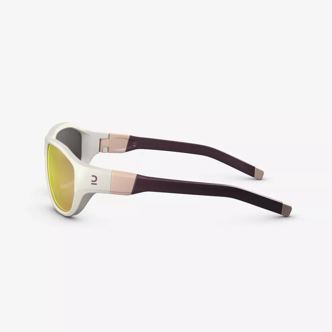 PEARL GREY Kids Hiking Sunglasses - MH T500 - age 6-10 - Category 4, No Color, large image number 8