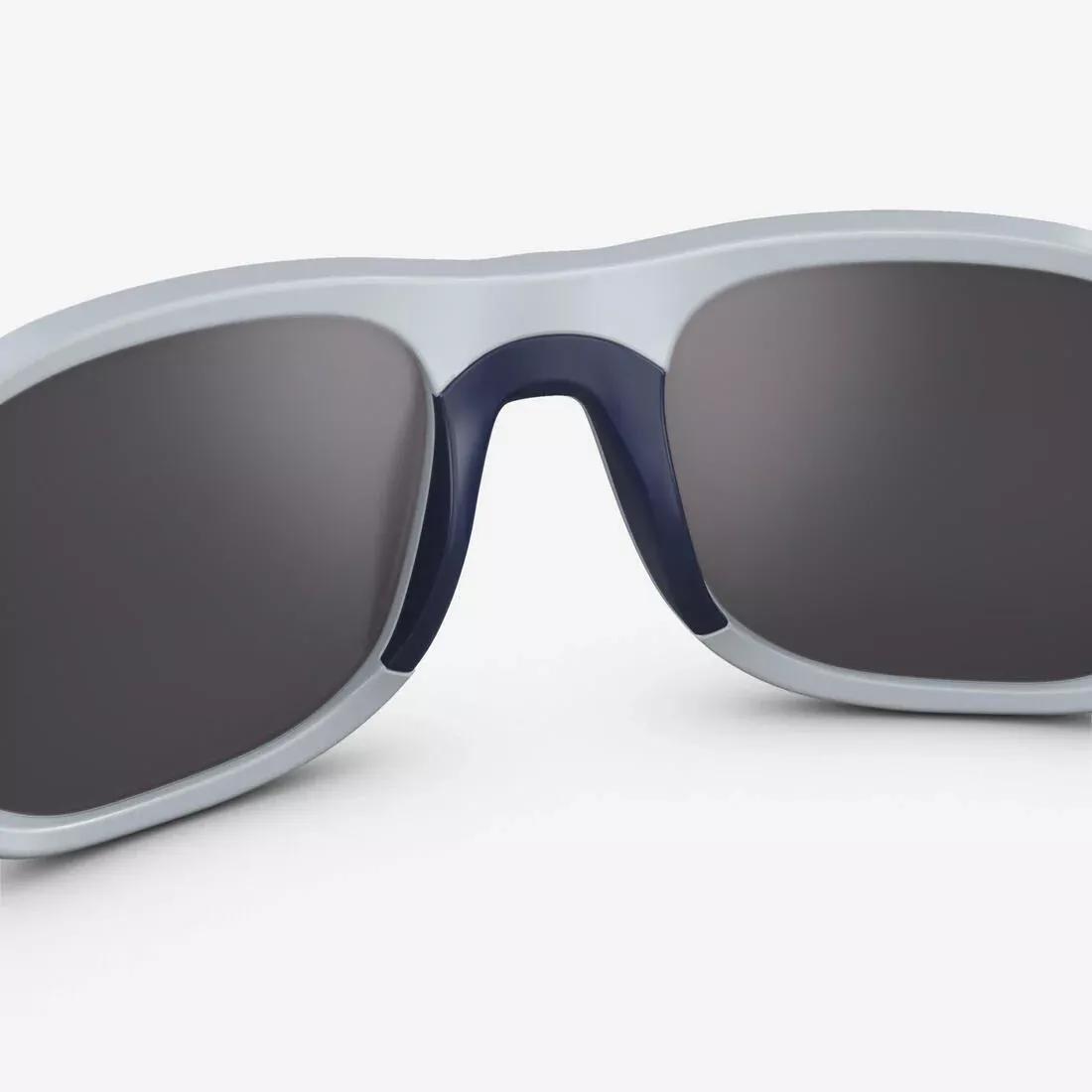PEARL GREY Kids Hiking Sunglasses - MH T500 - age 6-10 - Category 4, No Color, large image number 9
