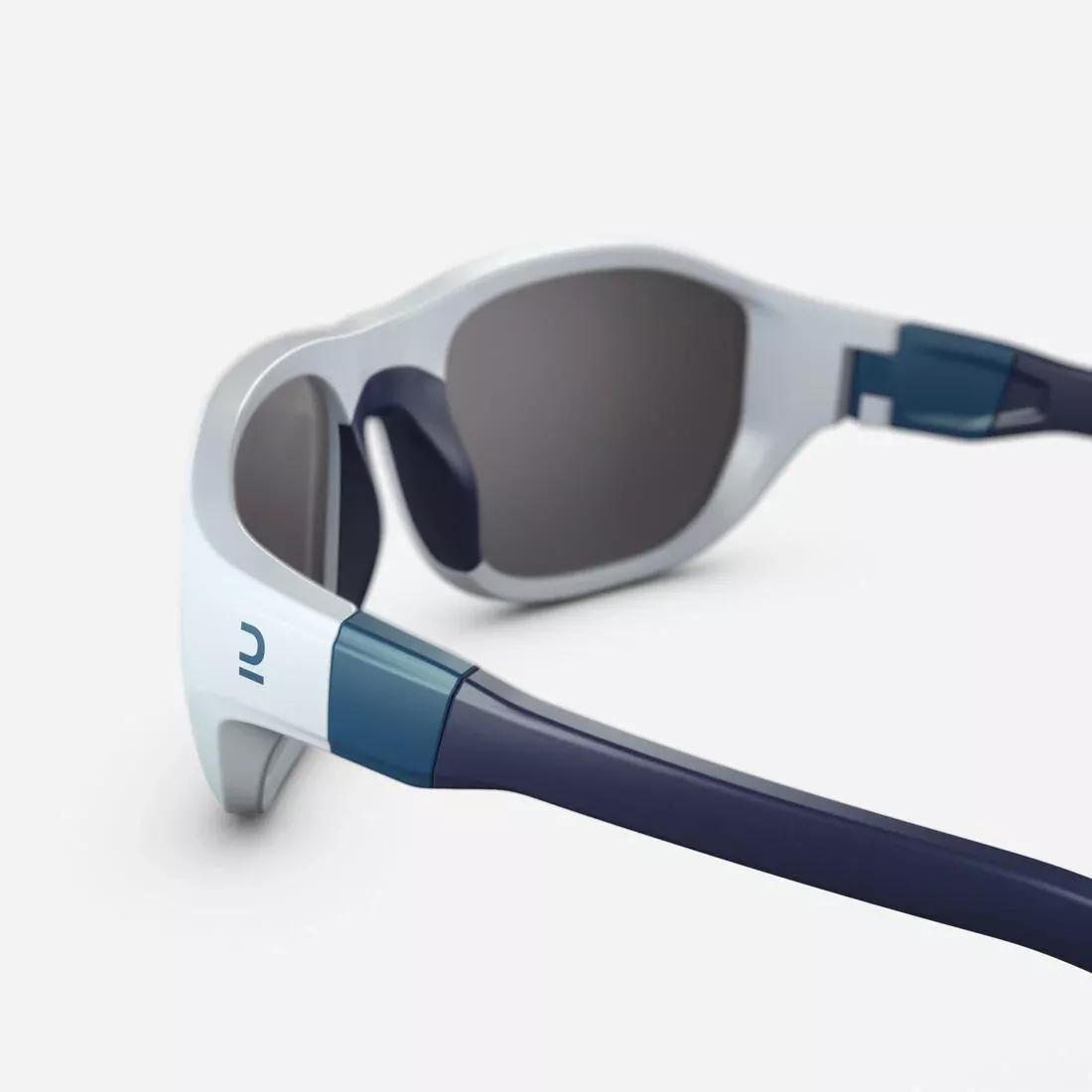 PEARL GREY Kids Hiking Sunglasses - MH T500 - age 6-10 - Category 4, No Color, large image number 12