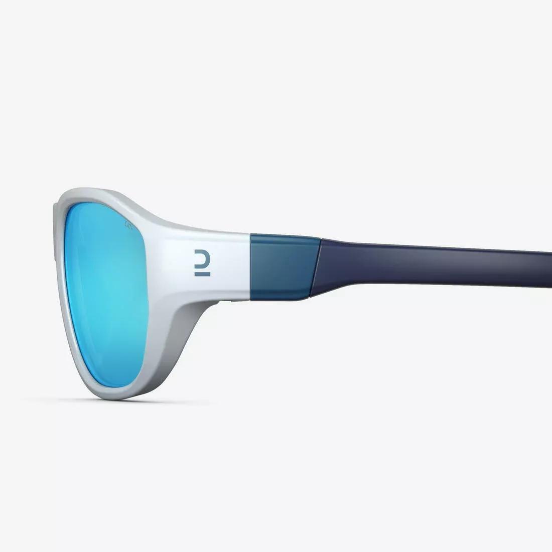 PEARL GREY Kids Hiking Sunglasses - MH T500 - age 6-10 - Category 4, No Color, large image number 13