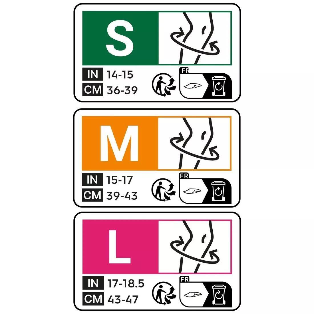 Adult Full Contact and Savate Boxing Shin Pad, Blue, No Color, large image number 4