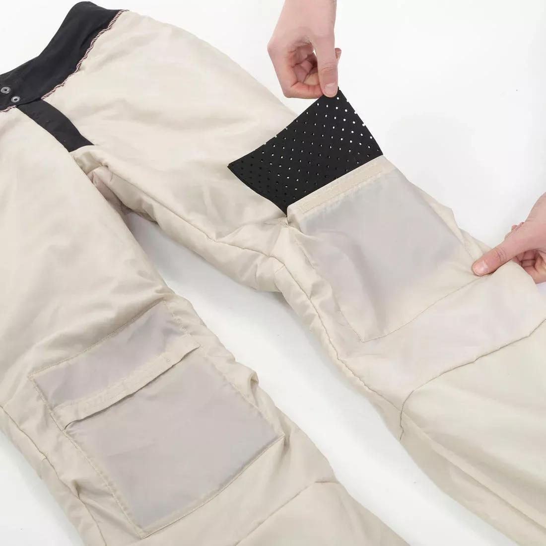 Women durable and waterproof ski and snowboard trousers - SNB 500, Black, No Color, large image number 5