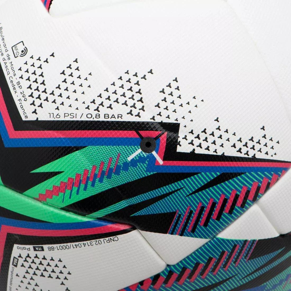 Thermobonded Size 5 FIFA Quality Football Pro Ball, White, No Color, large image number 5