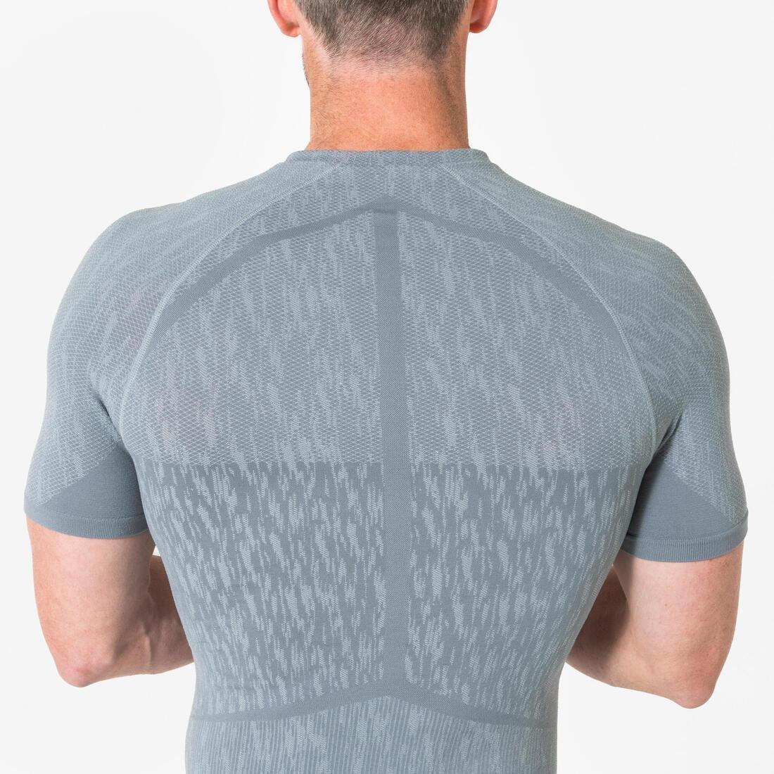 Unisex Short-Sleeved Thermal Football Base Layer Top - Keepdry, Navy, No Color, large image number 11