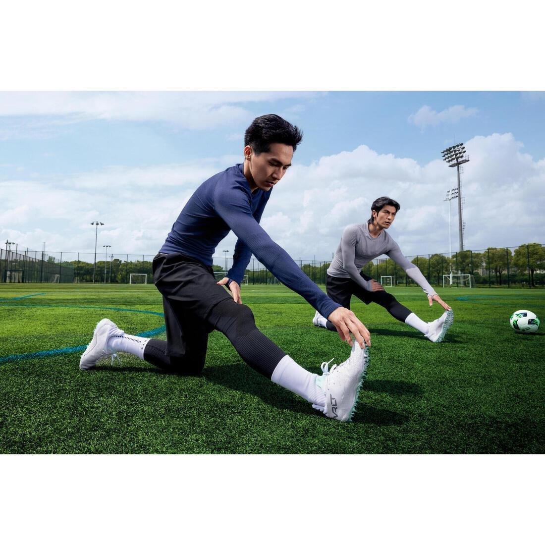 Adults Thermal Base Layer Tights Keepdry, Black, No Color, large image number 9