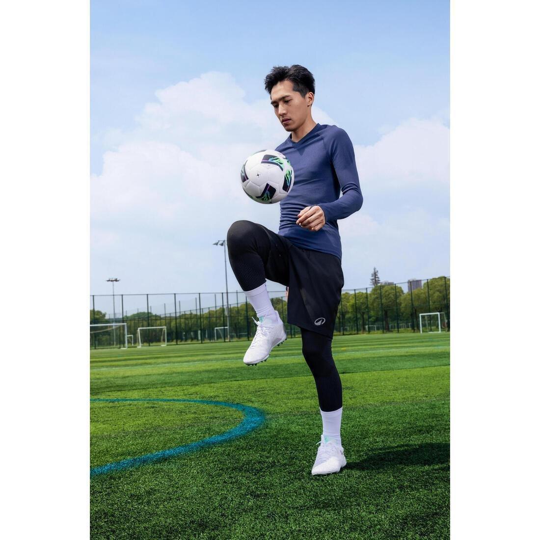 Adults Thermal Base Layer Tights Keepdry, Black, No Color, large image number 10