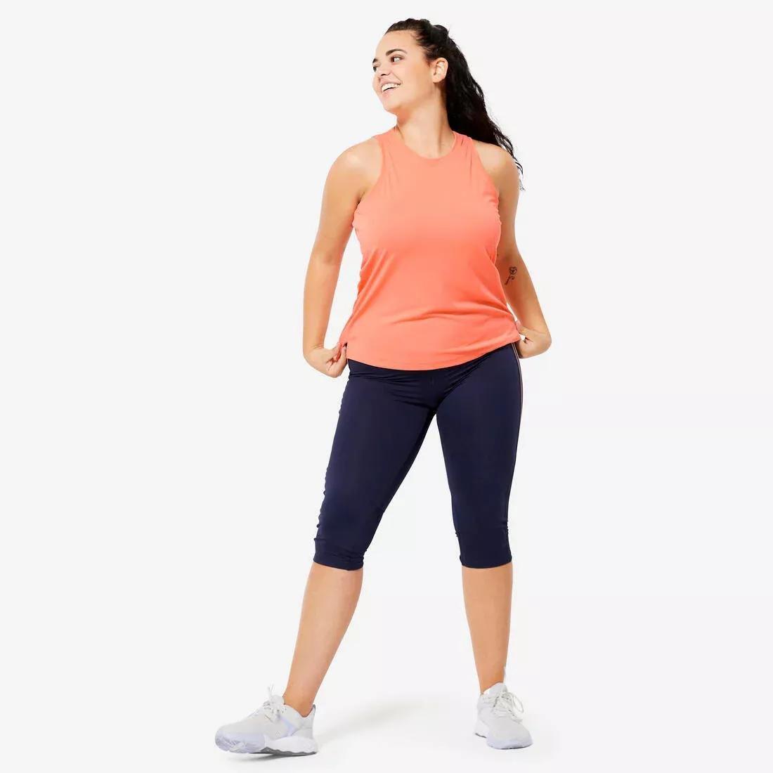 Women Tops Tank FTA 120, Orange, , large image number 14