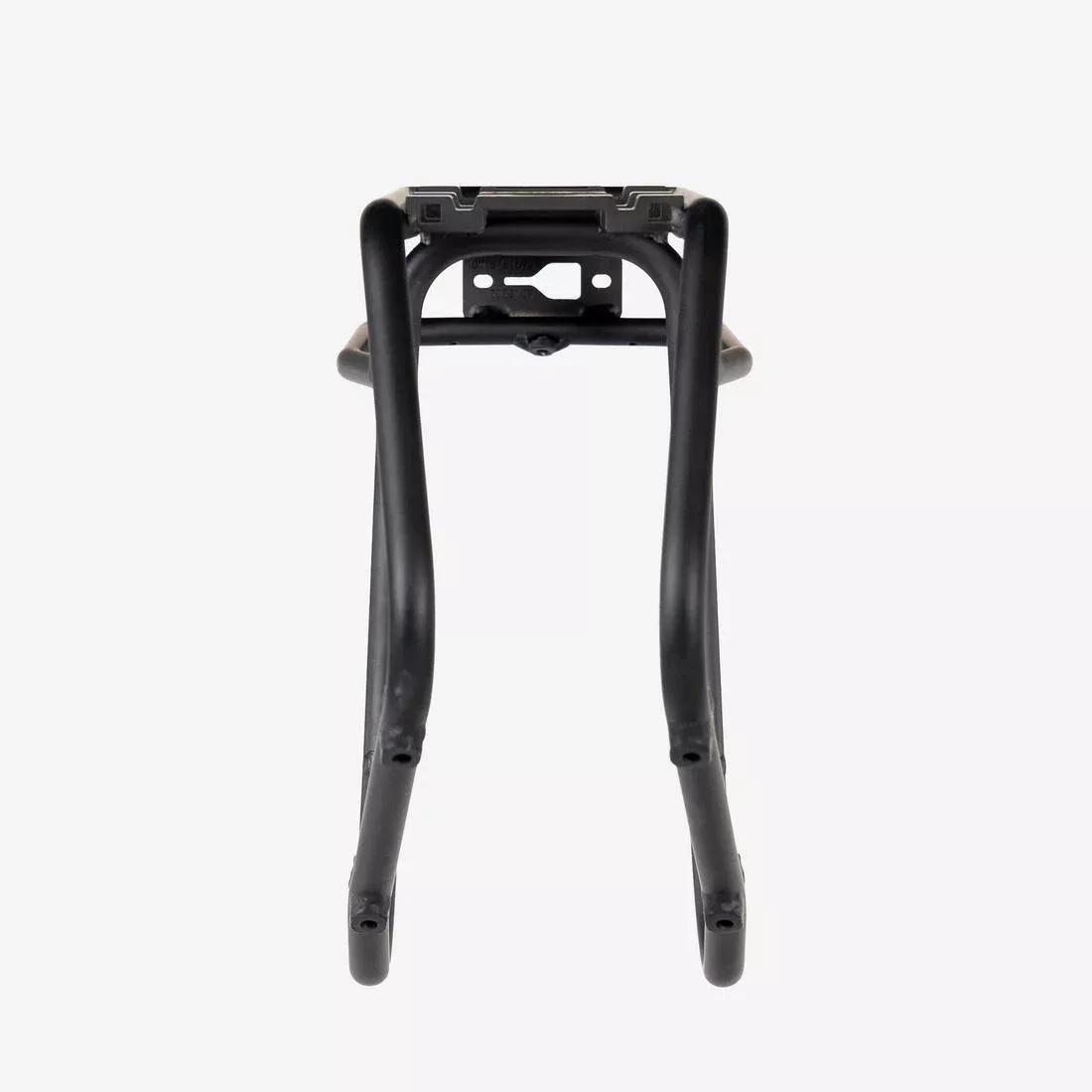 Pannier Rack For Rockrider Hybrid And E-Actv Bikes, Black, No Color, large image number 3