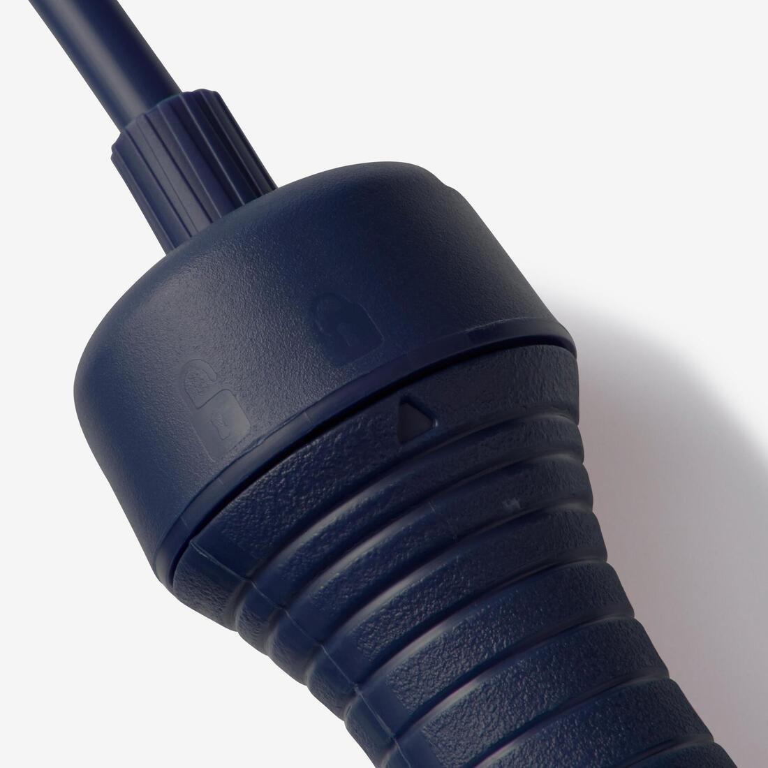 Skipping Rope - 500 Rubber, Navy, No Color, large image number 6