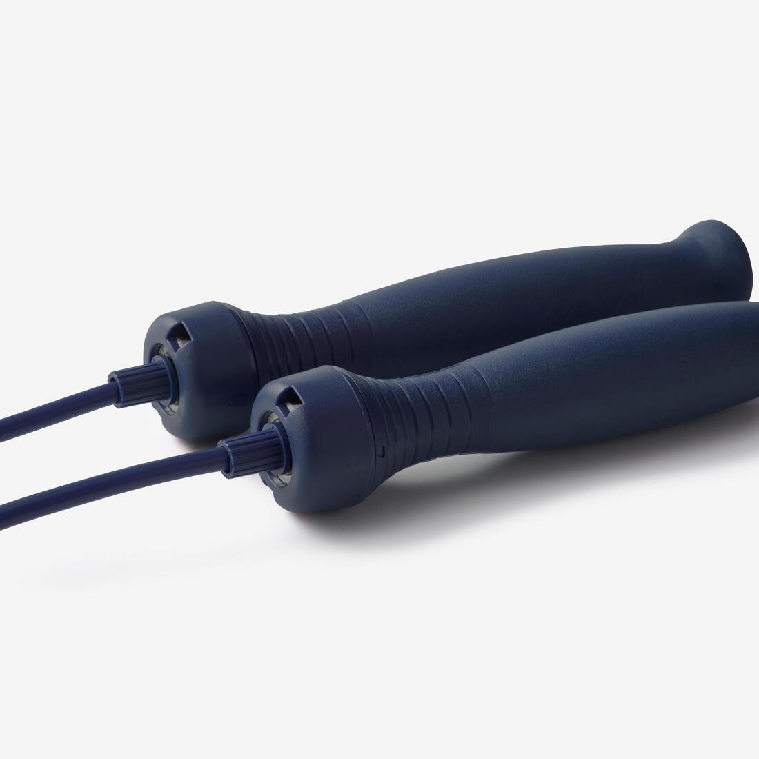 Skipping Rope - 500 Rubber, Navy, No Color, large image number 7