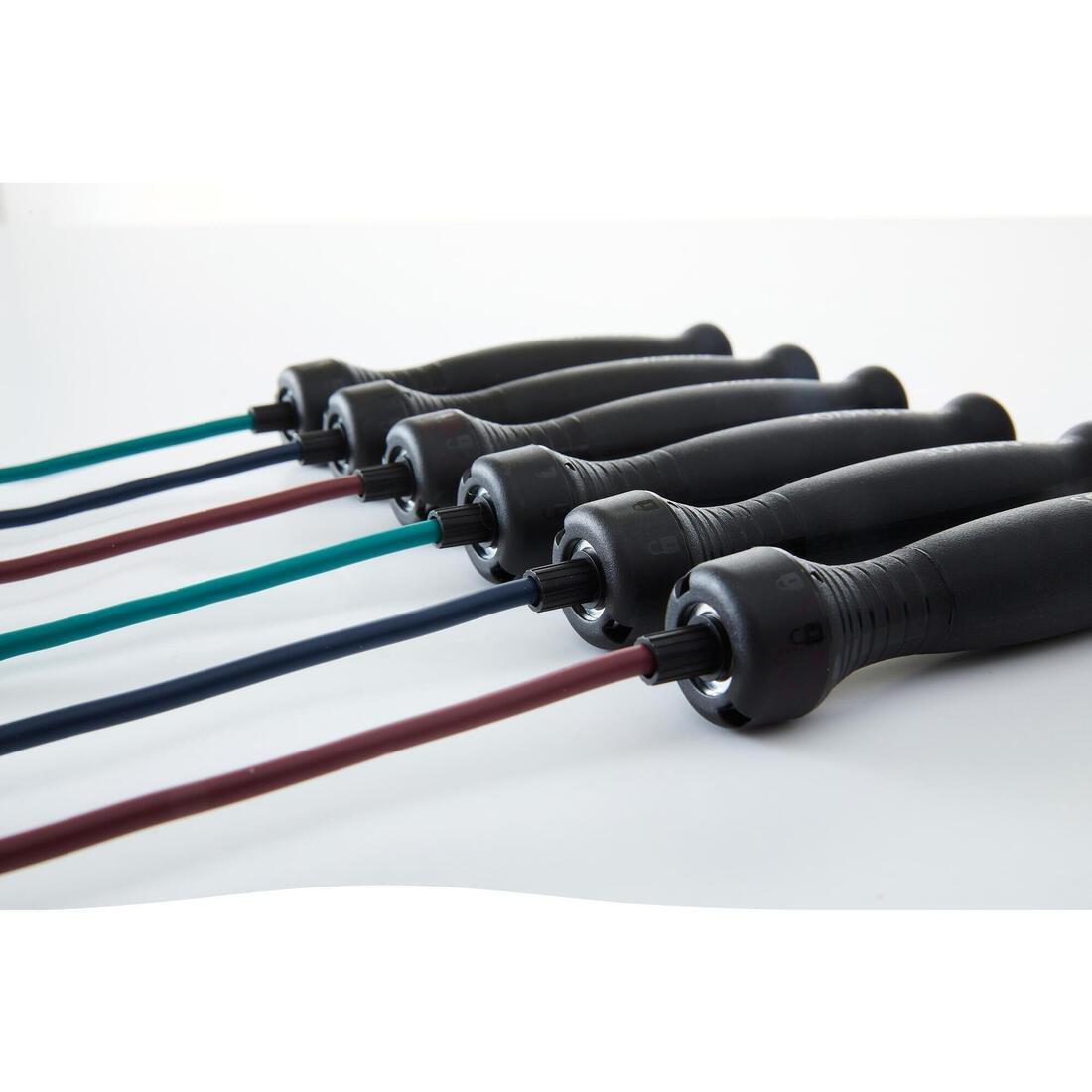 Skipping Rope - 500 Rubber, Navy, No Color, large image number 9