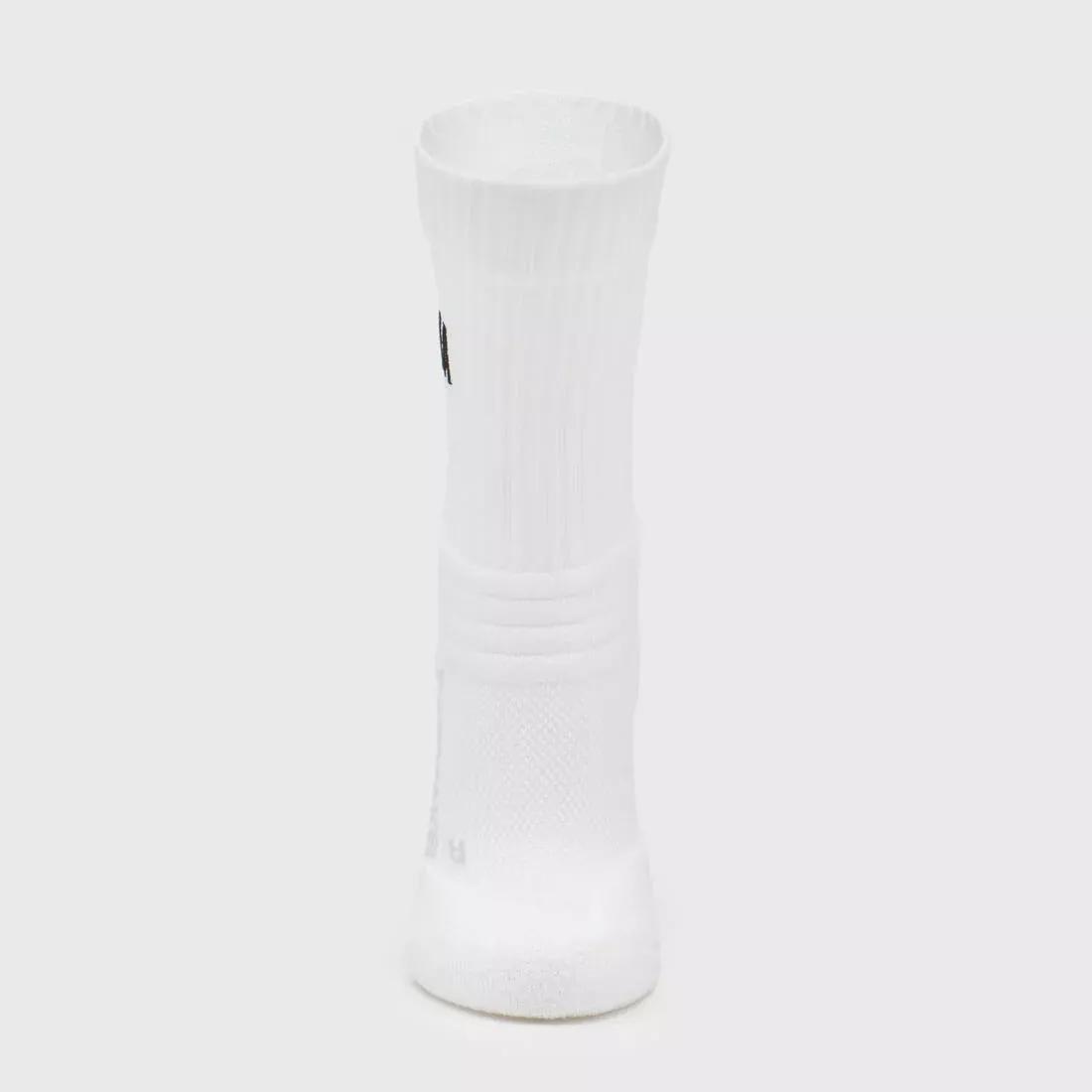 Kids' Basketball Socks So900 Nba 2 Pairs, White, , large image number 1
