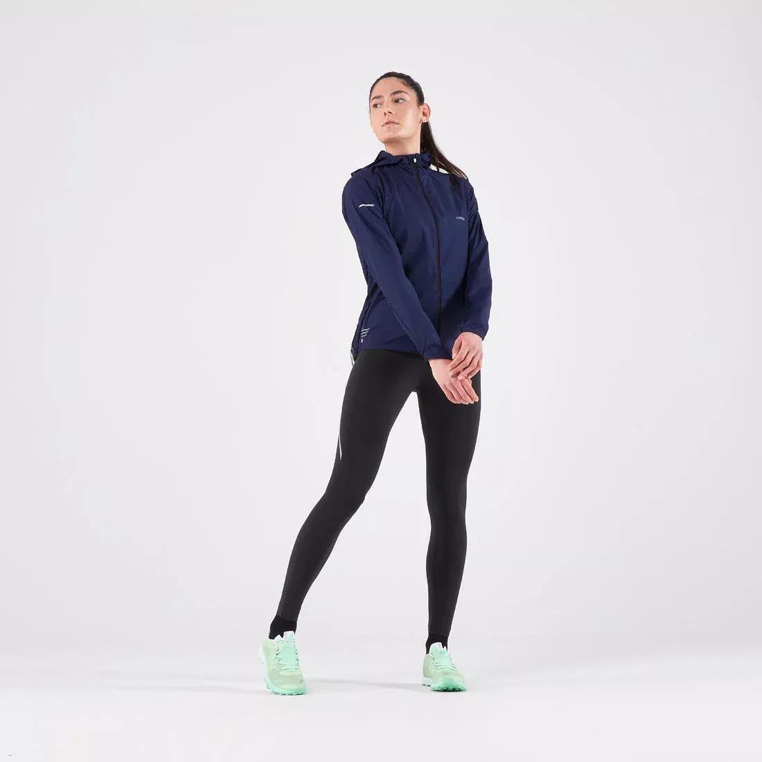 Women Running & Trail Running Windproof Jacket - Kiprun Run 900 Wind, Navy, 5401_000, large image number 10