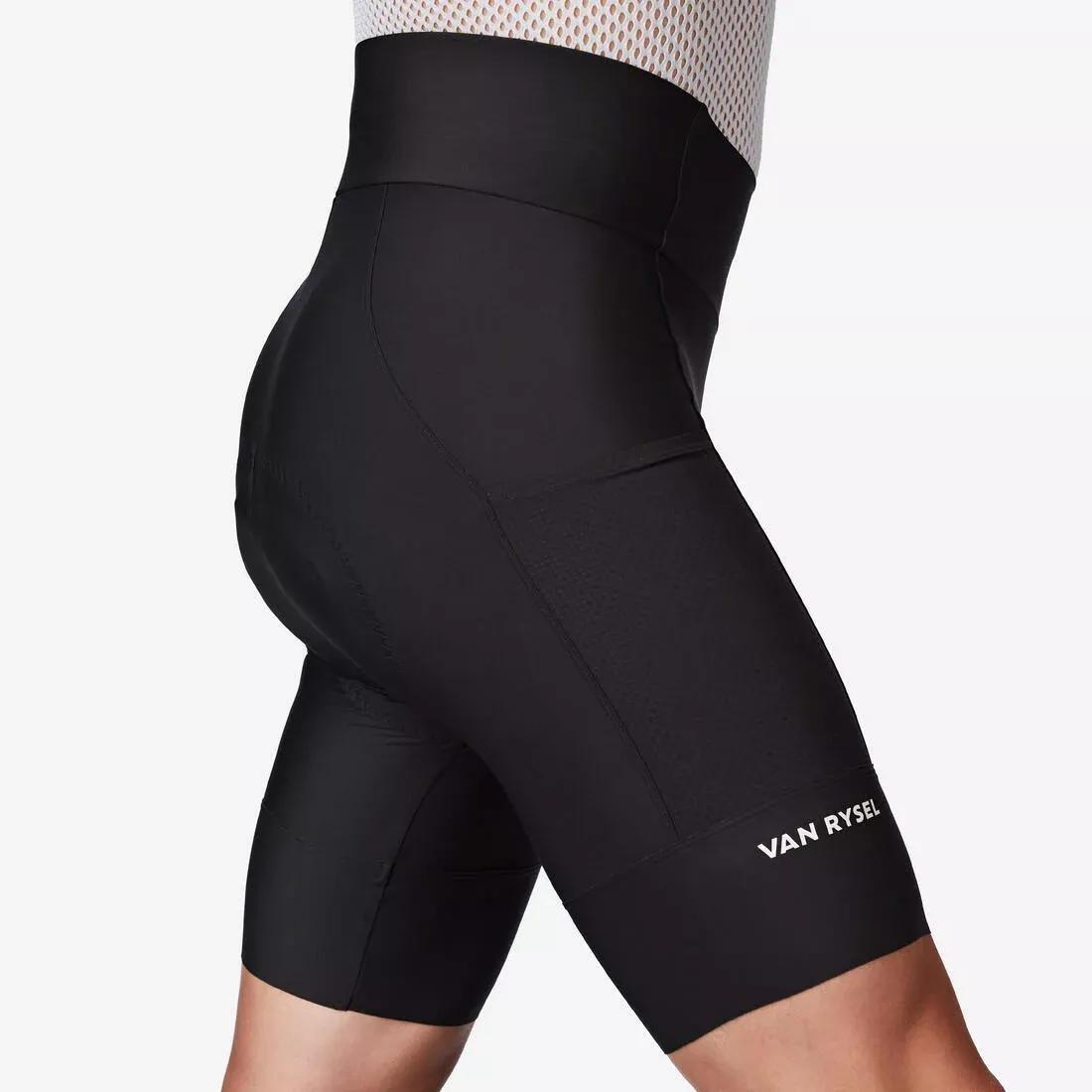 Men Bibless Road Cycling Shorts - Endurance - EDR, Black, No Color, medium