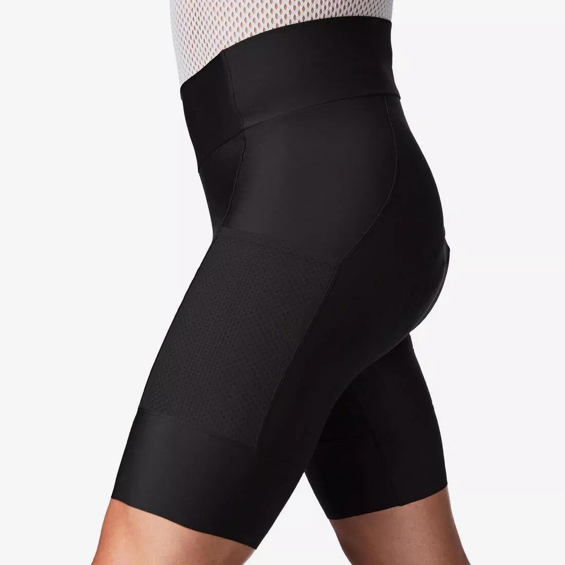 Men Bibless Road Cycling Shorts - Endurance - EDR, Black, No Color, large image number 3