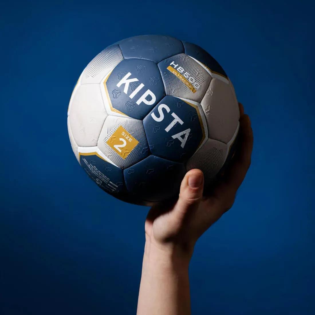 Size 2 Handball - HB500 Hybrid, Navy, No Color, medium