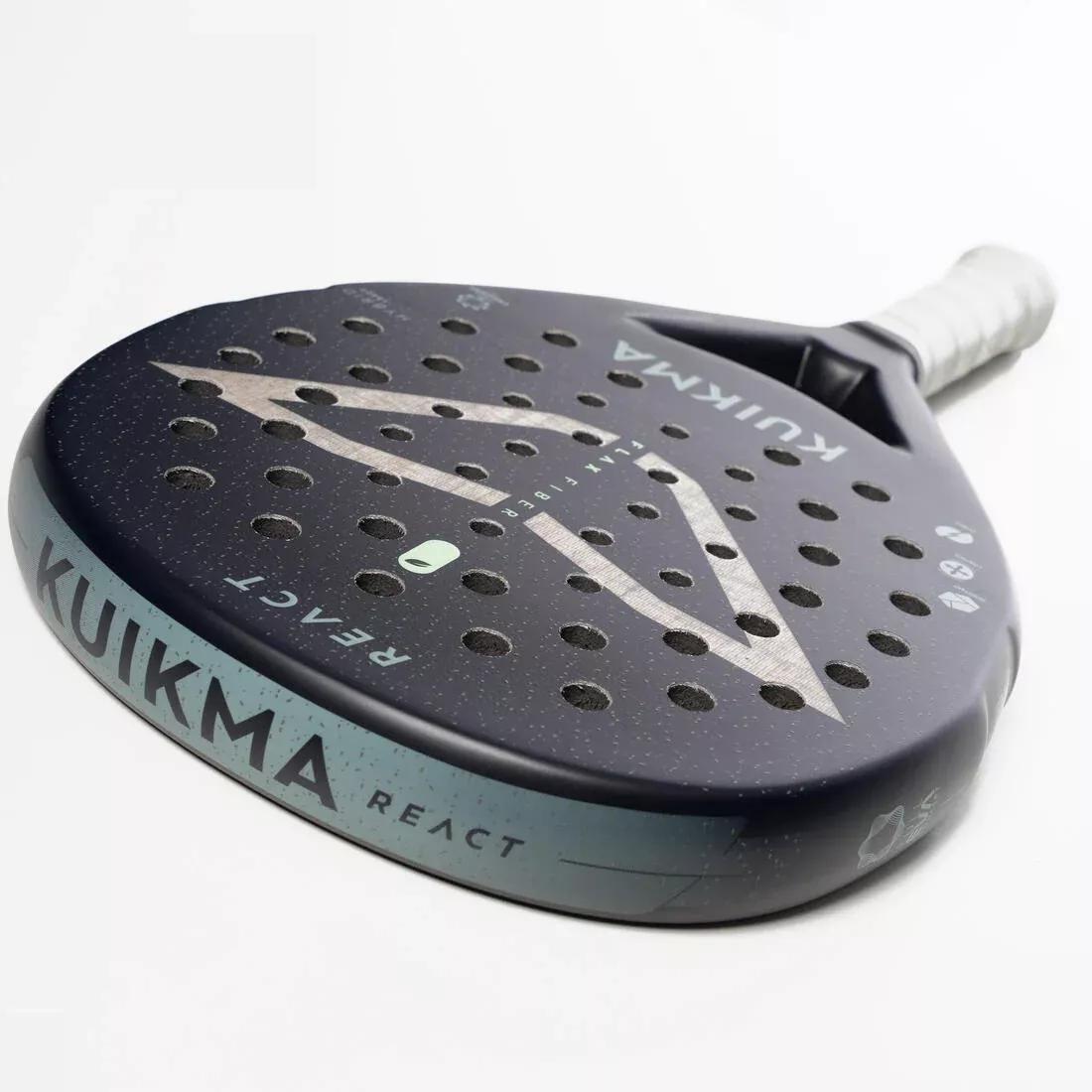 PR React Padel Racket, Black, No Color, large image number 6