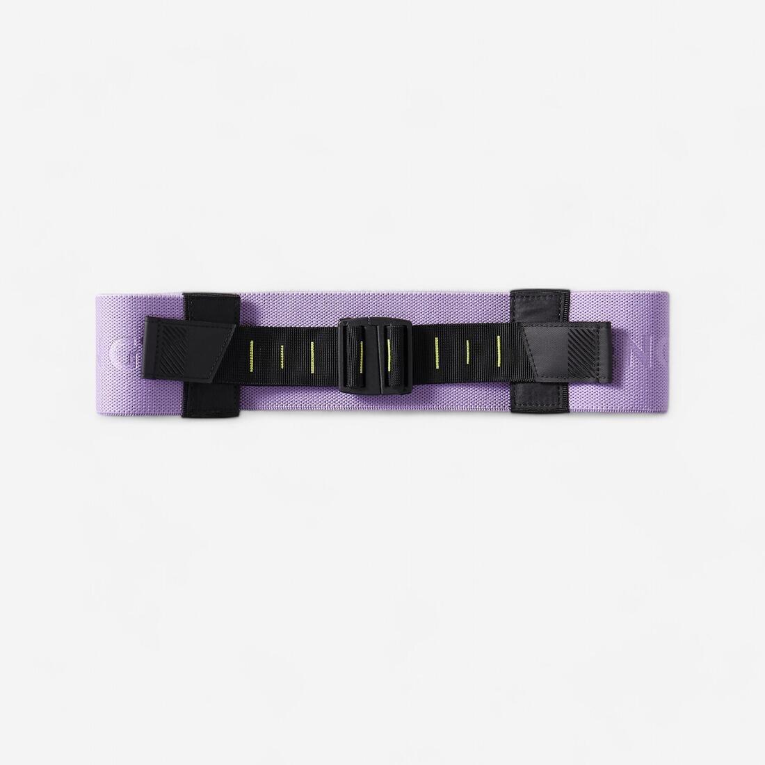 Weight Training Adjustable Length Glute Band 22 kg - Fast Glute Band, Purple, No Color, large image number 0