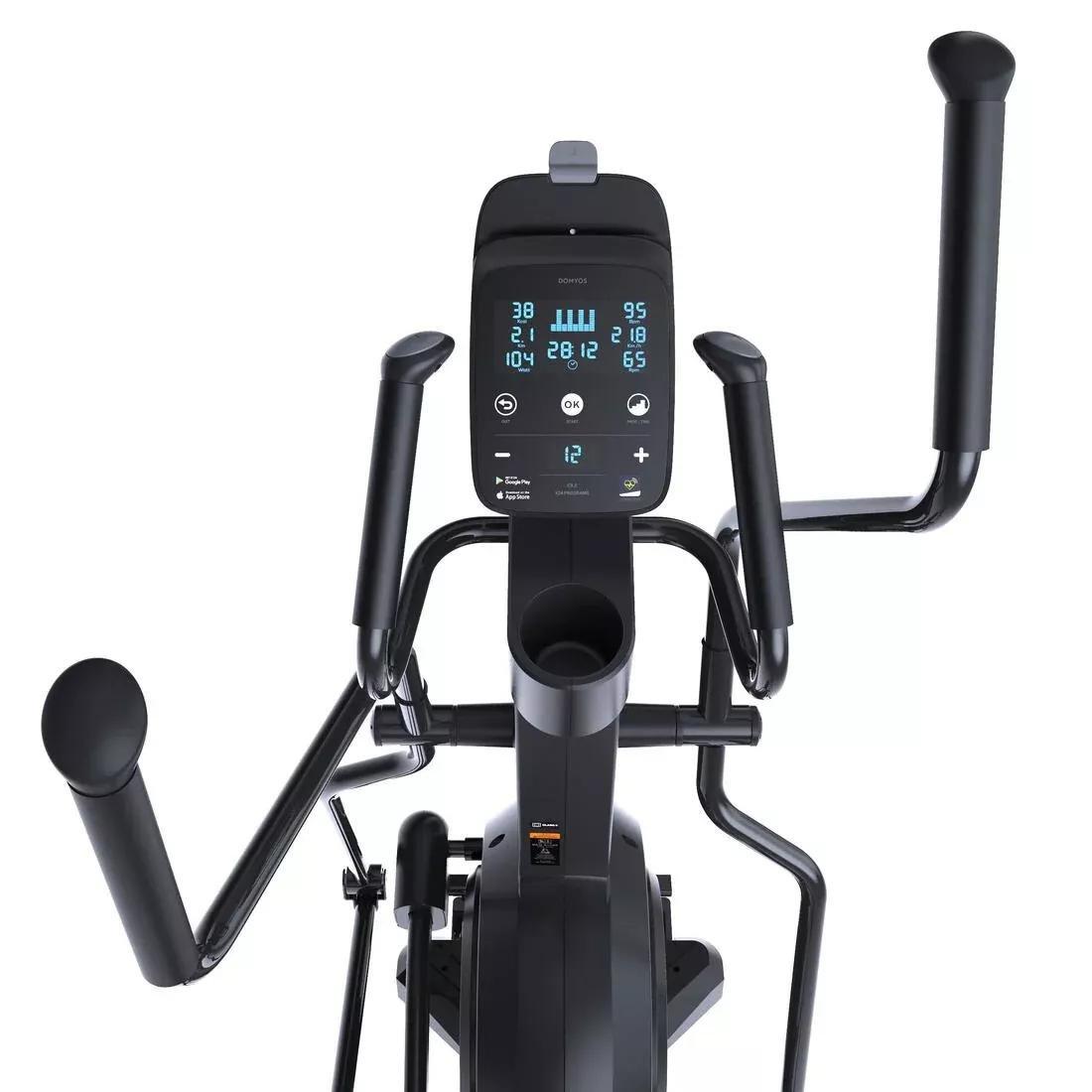 Front Wheel Folding Connected Self-Powered Cross Trainer Challenge Elliptical, No Color, medium