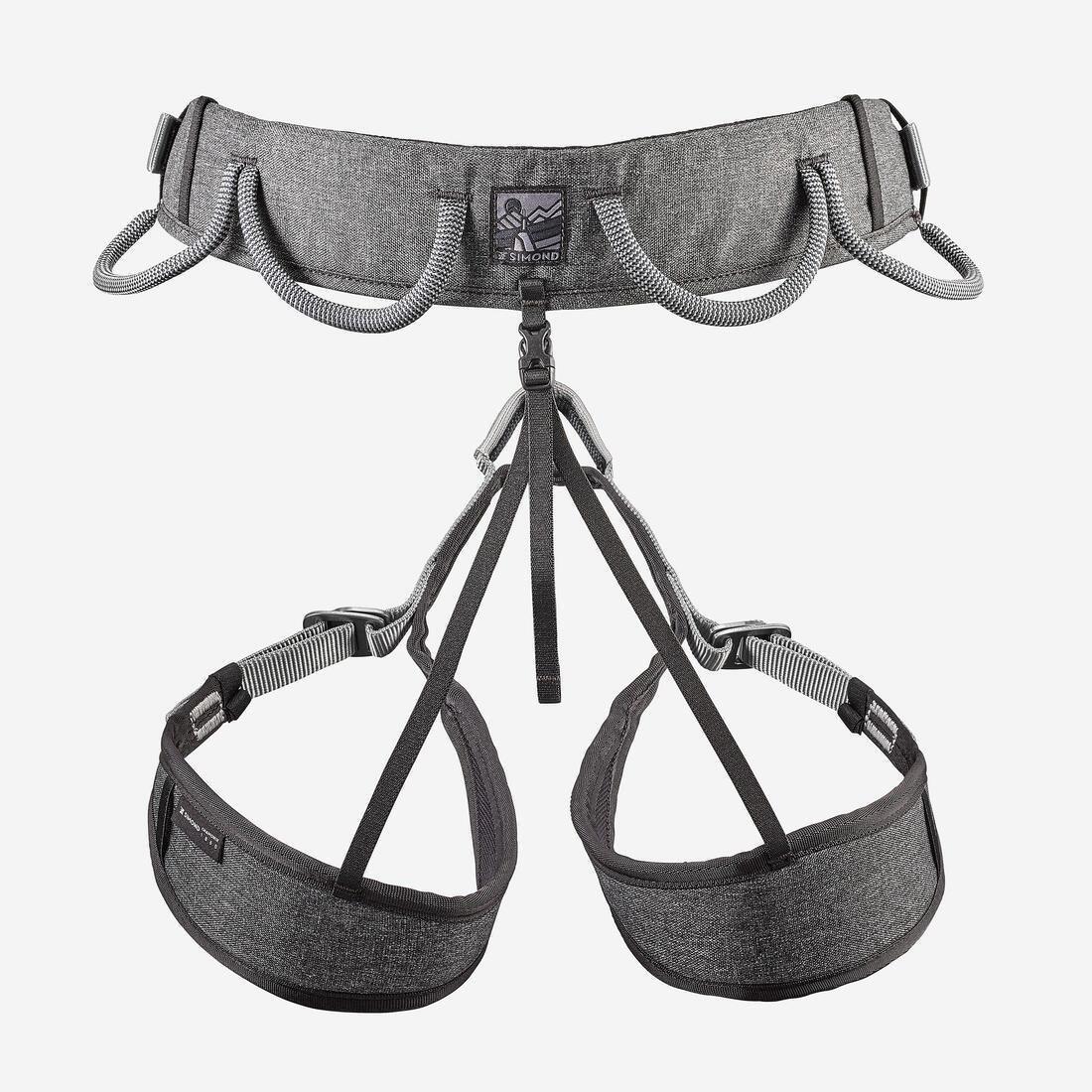 Climbing And Mountaineering Harness - Klimb, Black, No Color, large image number 4