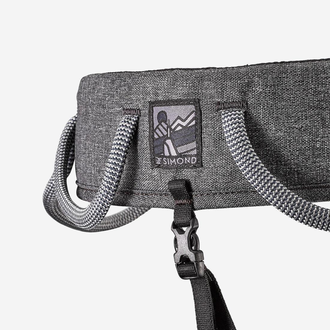 Climbing And Mountaineering Harness - Klimb, Black, No Color, large image number 7