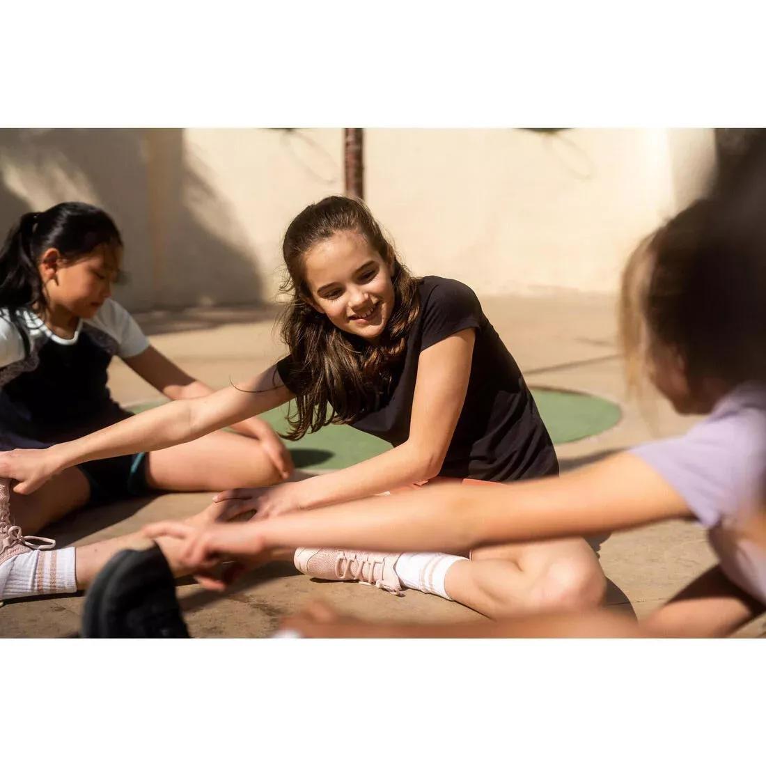 BLUE Girls' Multisport Breathable T-Shirt, No Color, large image number 8