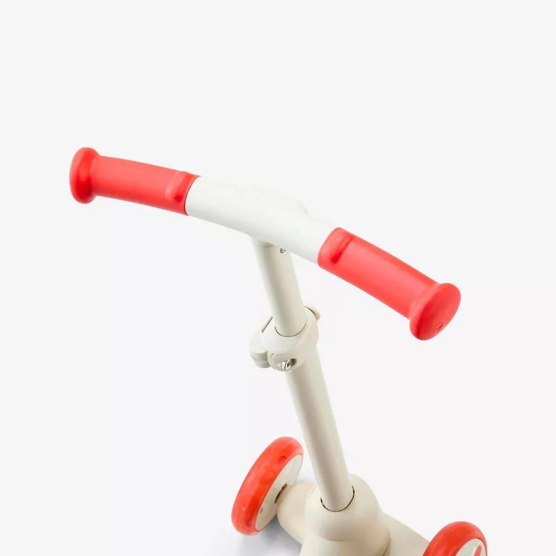 Kids 3-Wheeled Scooter - Btwin B500, Red, No Color, large image number 7