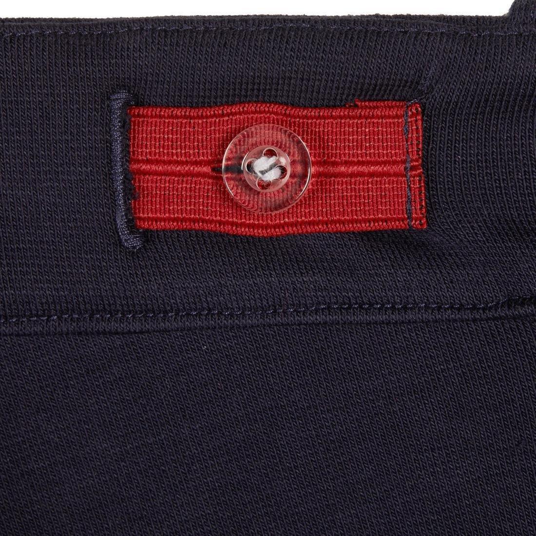 Kids Boys Horse Riding Suede Patch Jodhpurs - 140, Navy, , large image number 12