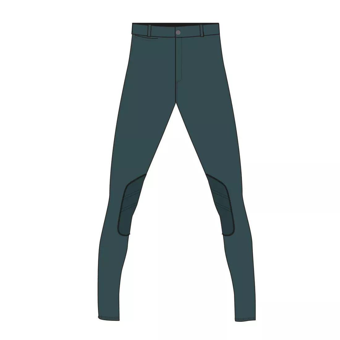 DEFAULT Kids' Equestrian Jodhpurs 140 - Plum, , large image number 10