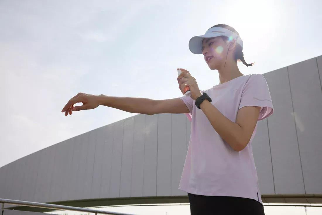 Run 500 Dry Women Breathable Running T-Shirt, Purple, No Color, large image number 11