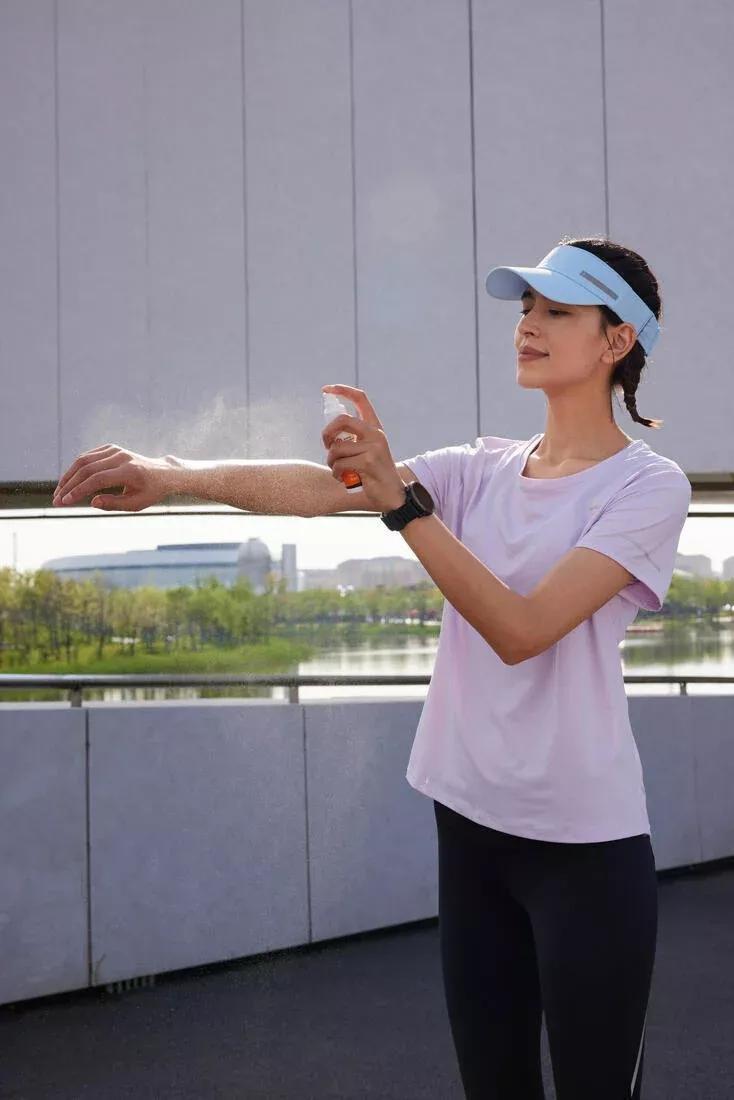 Run 500 Dry Women Breathable Running T-Shirt, Purple, , large image number 13
