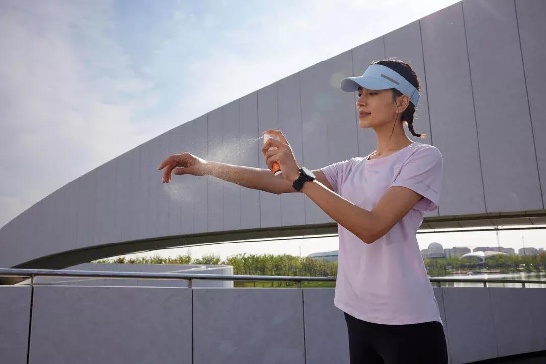 Run 500 Dry Women Breathable Running T-Shirt, Purple, No Color, large image number 14