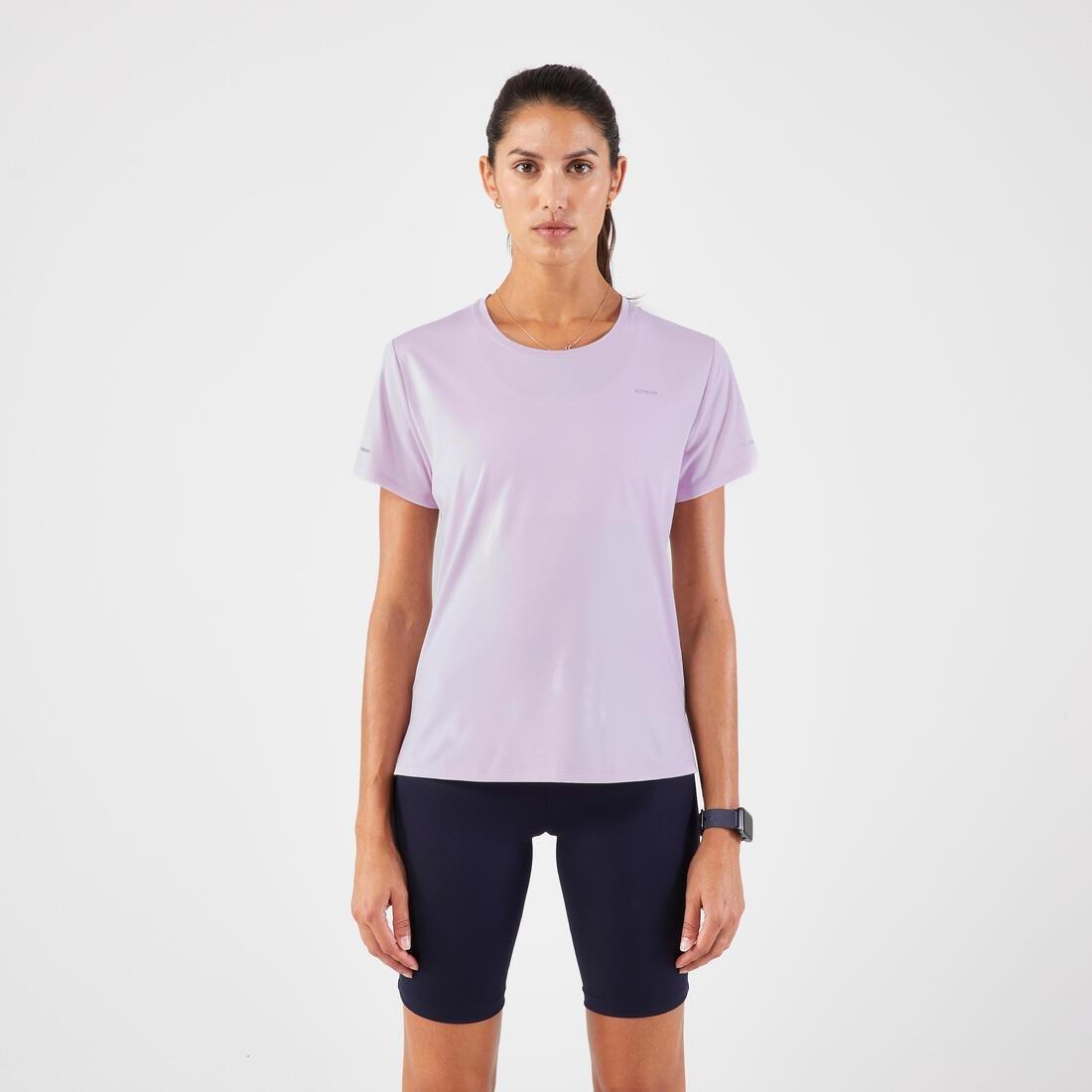 Run 500 Dry Women Breathable Running T-Shirt, Green, No Color, large image number 6