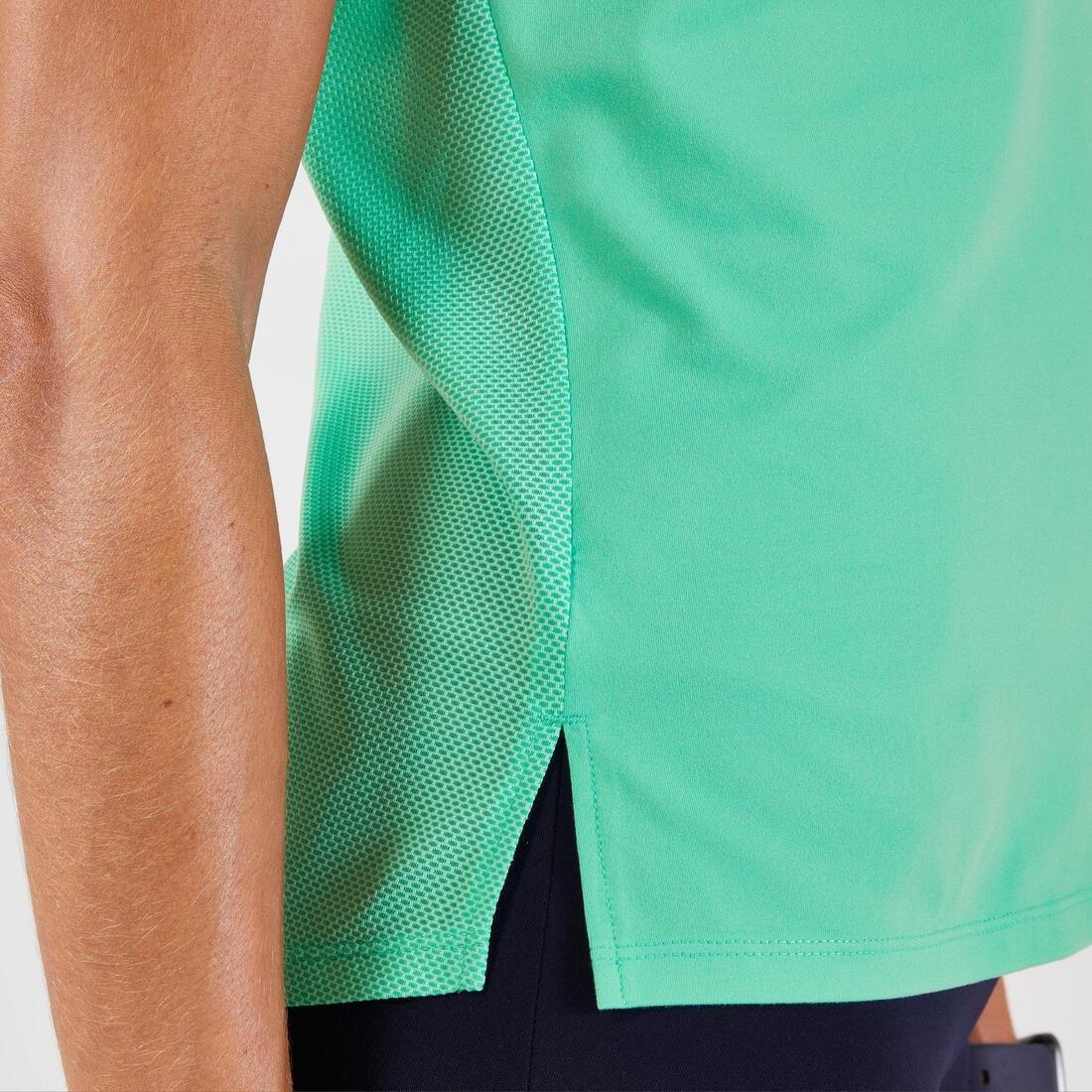 Run 500 Dry Women Breathable Running T-Shirt, Green, No Color, large image number 12