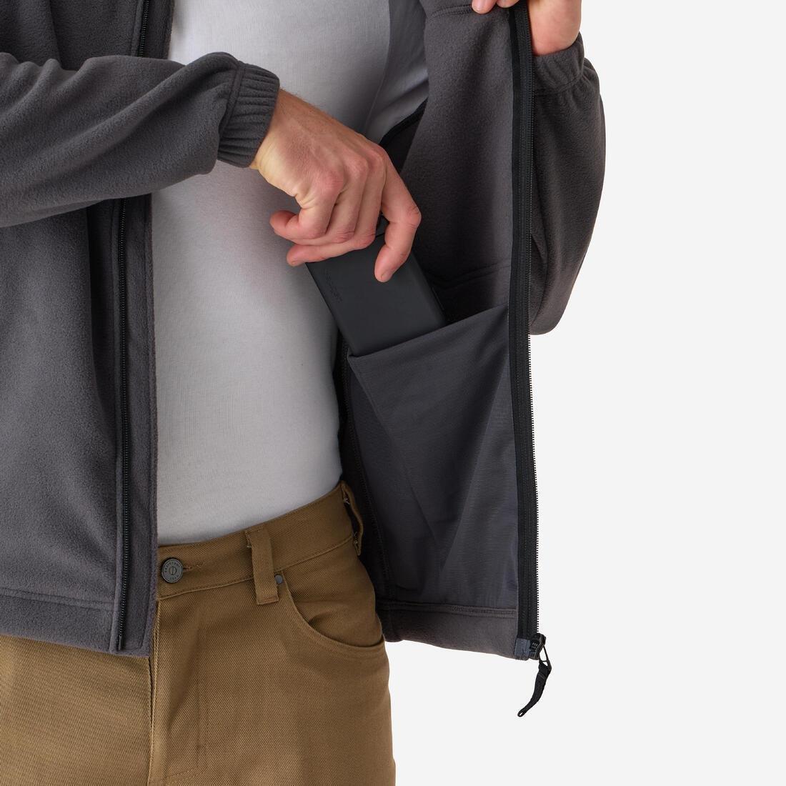 Hunting Fleece - 500, Grey, 5401_000, large image number 8