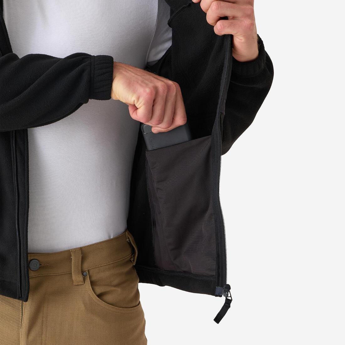 DARK BLUE HUNTING FLEECE 500, No Color, large image number 8