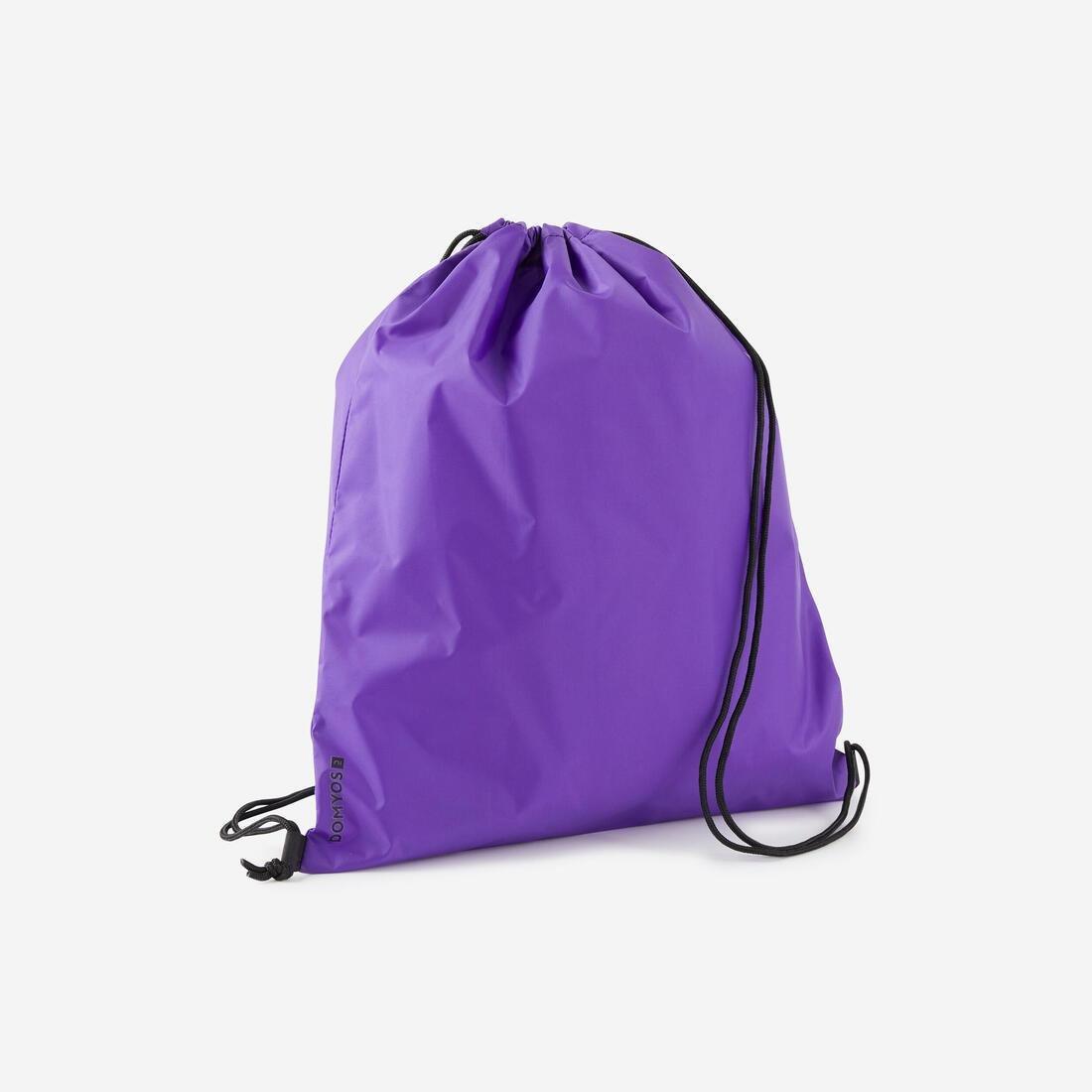 Fold-Down Fitness Shoe Bag, Purple, No Color, large image number 9