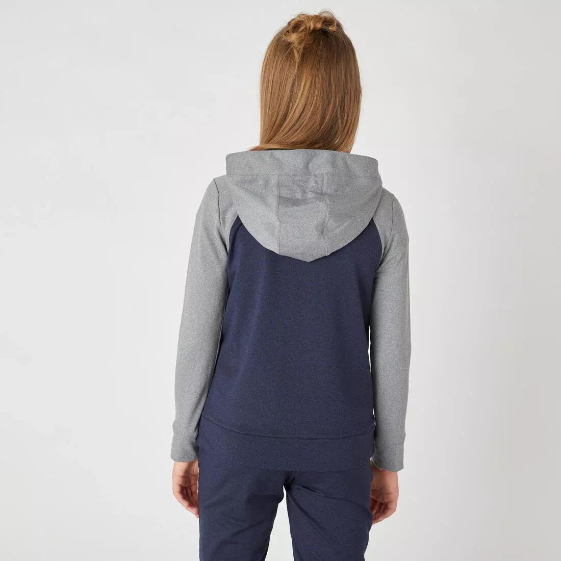 DOMYOS--JACKET S 500 GREY PINK, , large image number 5