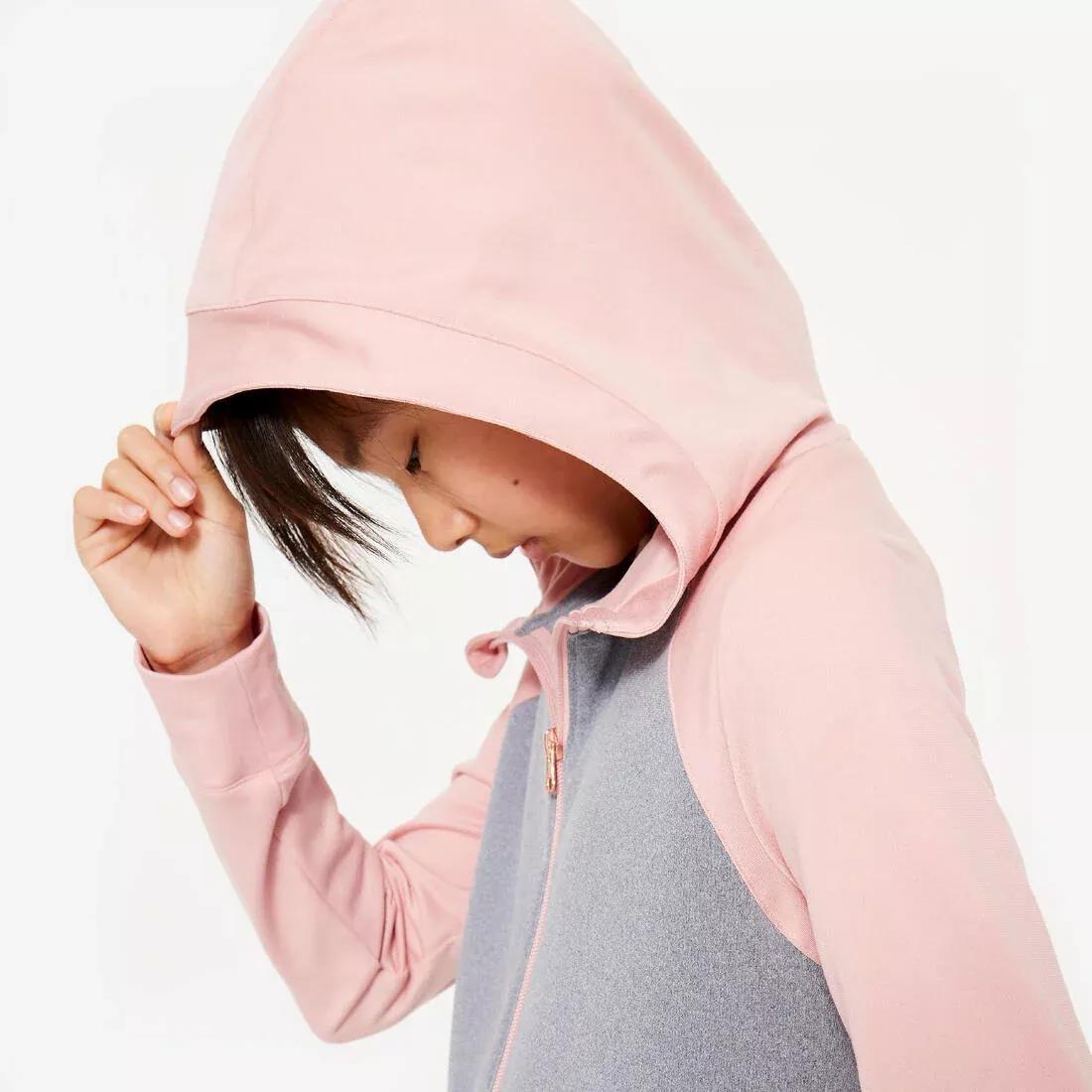 DOMYOS--JACKET S 500 GREY PINK, , large image number 12