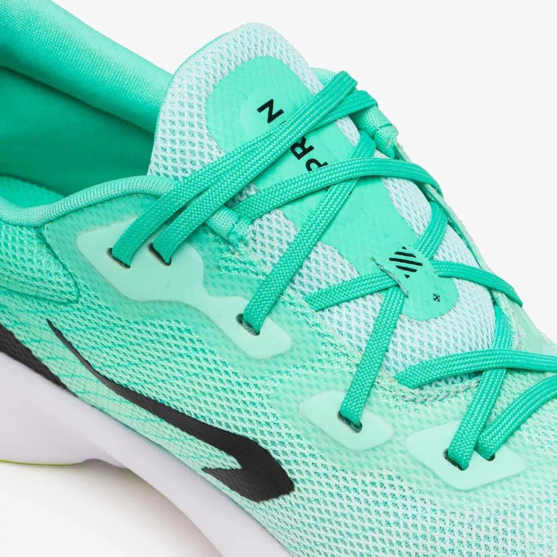 Kids Unisex Drop 0 Running Shoes - Kiprun KN500, Green, No Color, large image number 4