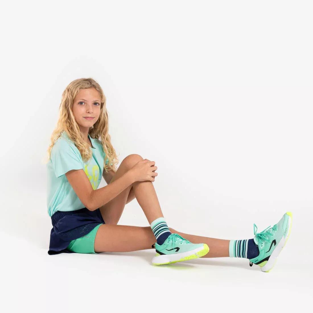 Kids Unisex Drop 0 Running Shoes - Kiprun KN500, Green, No Color, large image number 11