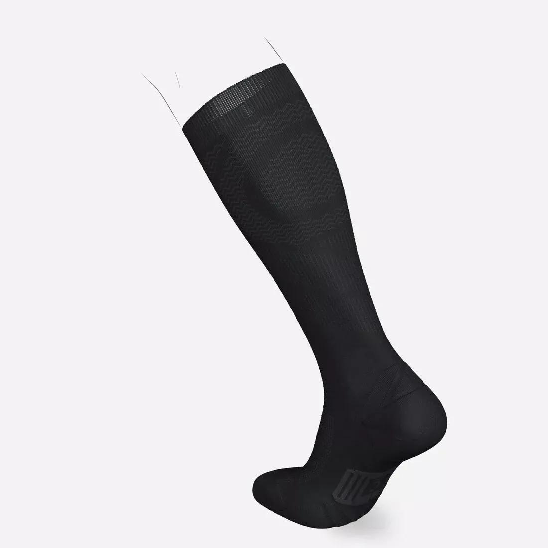 KIPRUN--COMPR SOCKS 900 BLACK, No Color, large image number 1