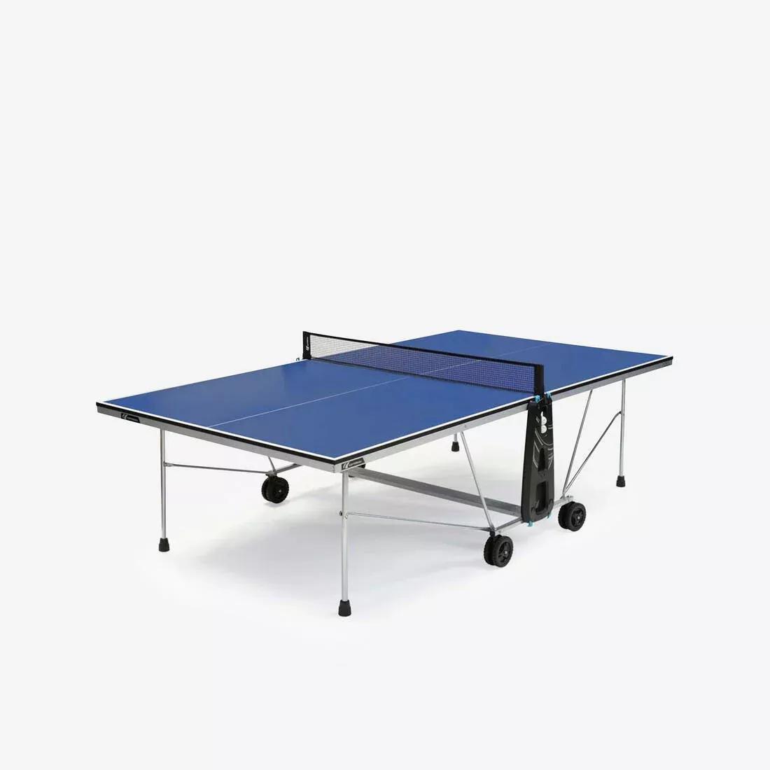 Table Tennis Table - 100 Indoor,  Blue, No Color, medium