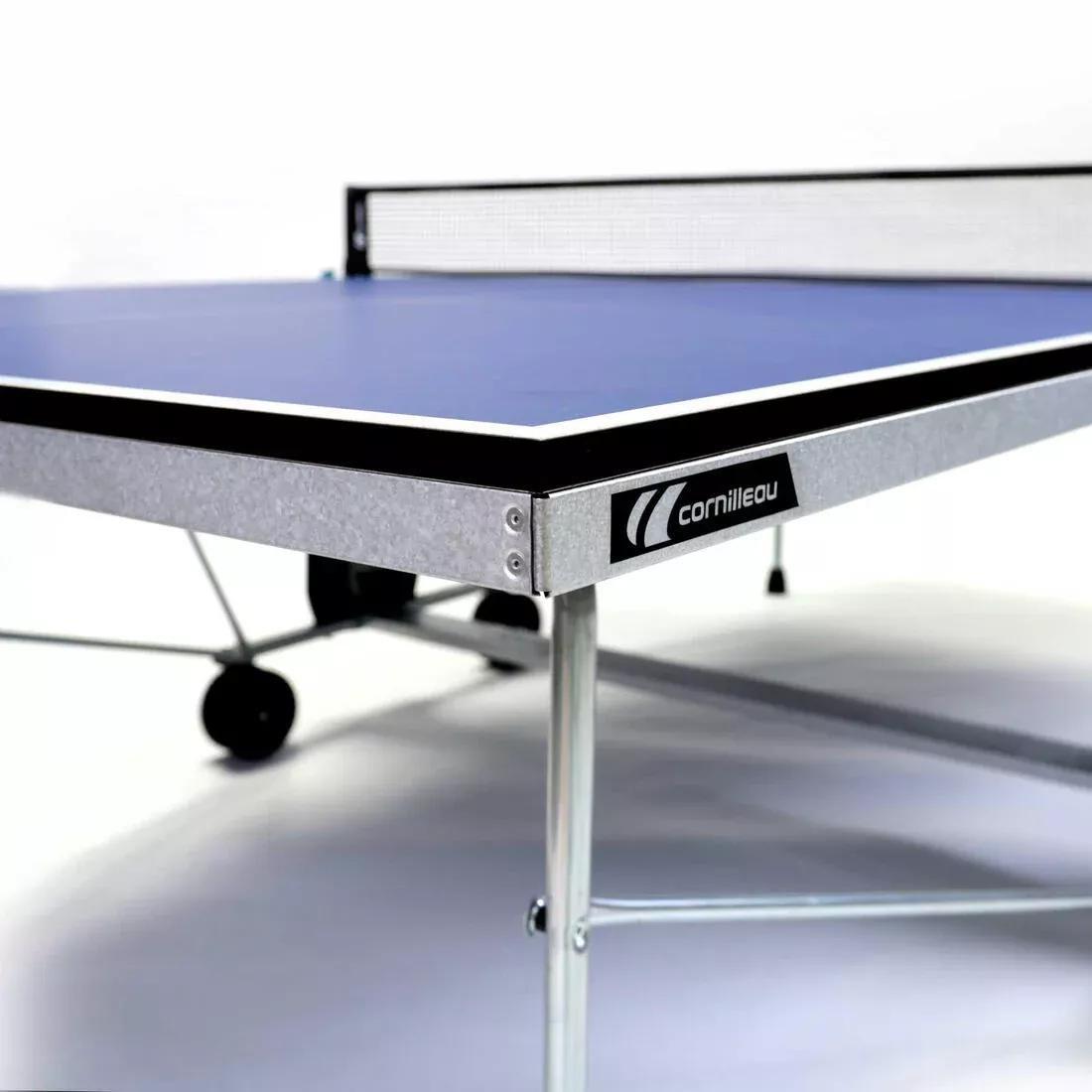 Table Tennis Table - 100 Indoor,  Blue, No Color, large image number 4